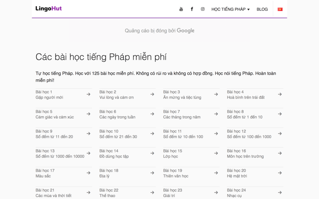 lingo hut trang web học tiếng pháp cho người mới bắt đầu allezy tiếng pháp online số 1 việt nam