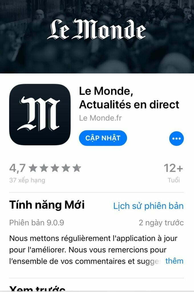 Đọc báo tiếng Pháp Le Monde