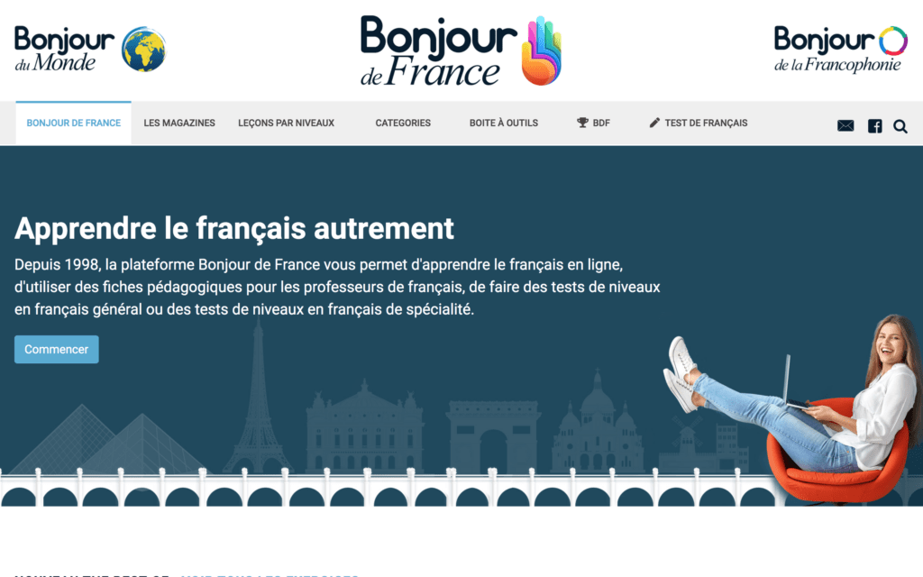 Bonjour de France học tiếng Pháp cơ bản tại thành phố Hồ Chí Minh